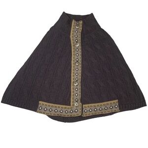 SOL 100% Alpaca Made in Peru Cape